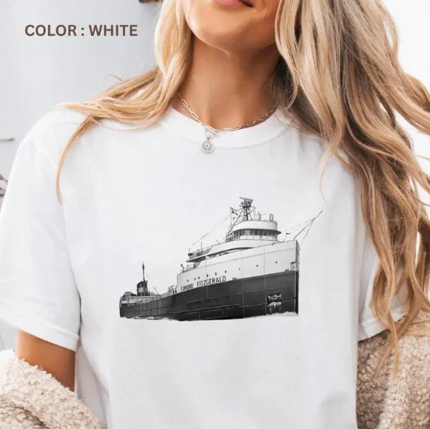 Never Forget Shirt, Edmund Fitzgerald tShirt
