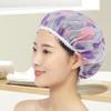 5-10PCS Thick Shower Cap For Women Waterproof Shower Cute Home Use Anti Oil Fume Foam Bath Children's Shower Cap And Head Cover