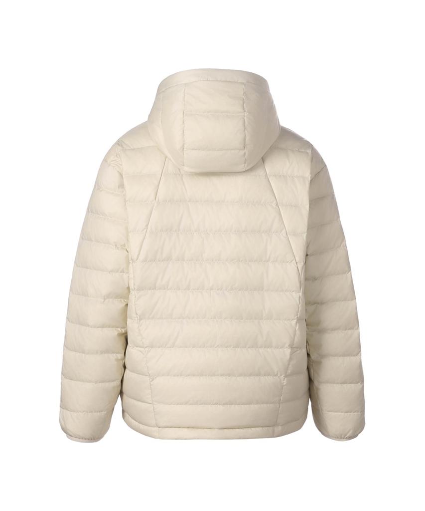 Nationalgeographic [Pertex] Color-Block Hooded Lightweight Duck Down Jumper Silver Birch