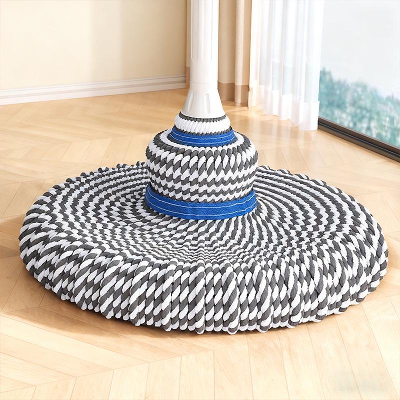 Портативная самоотжимающаяся швабра: Двойное использование, уборка без рук для влажных и сухих поверхностей