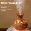 Elegant Floral Vase Humidifier for Home and Car