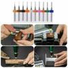 Premium 10pcs Set Of Pcb Carbide Micro Twist Drill Bits Ideal For Precision Work