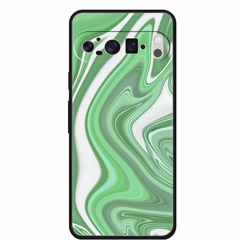 For Google Pixel 10 Pro Case Vivid Graceful Premium Marble TPU Soft Silicone Phone Cases Impact Chic Mineral-Finish Para Cover