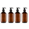 Travel Dispenser Bottle Container for Soap, Shower Gel, Makeup and Bathroom Liquid Shampoo, 500Ml Pump Bottle