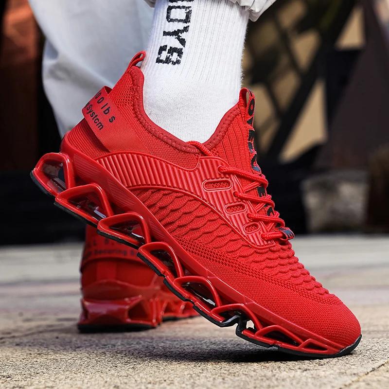 Мужская обувь Кроссовки Мужские теннисные туфли Роскошные мужские повседневные кроссовки для бега Дышащие модные мокасины Кроссовки для мужчин