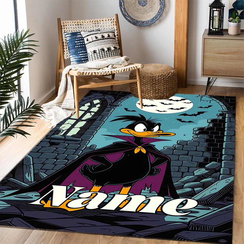 Looney Mad Scientist's Experiment Customize Your Name Floor Mat Suitable for Dormitory Living Rooms Foyer Outdoor Antislip Carpet Decorate Offices