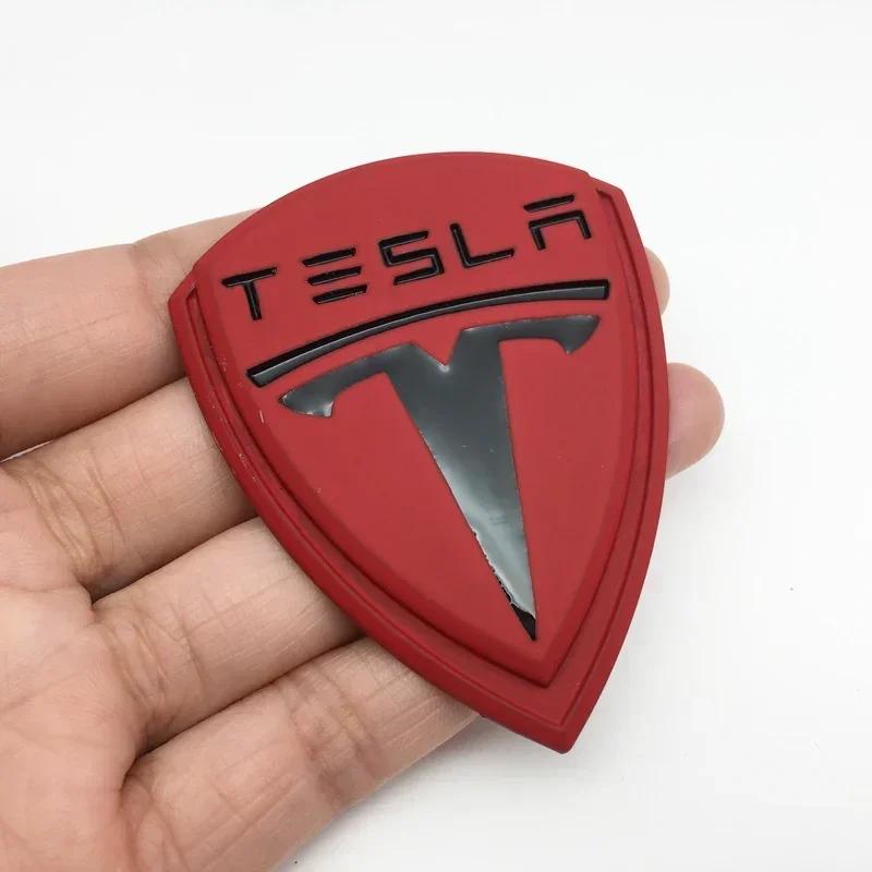 ALG1 Metal for Tesla Model 3 S X Y Roadster Cybertuck Car Fender Body Side Trunk Rear Sticker Badge Window Decal Exterior Accessories