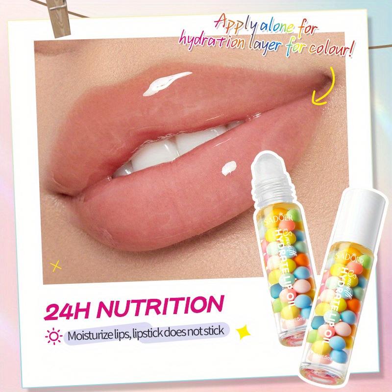 Macaron Anti-Drying Moisturizing Repair Lip Oil Care Lip Balm Длительное увлажнение, против высыхания, портативный дорожный формат