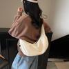 Bag Women's Large Capacity Texture 2025 New Trendy Spring Dumpling Bag One Shoulder Women's Bag Crossbody Bag Fashion One Shoulder Bag