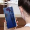 Роскошный смарт-зеркальный чехол для Huawei Honor Magic 6 5 Lite X9A X8B X7B, чехол для Honor 70 50 20 10, кожаный флип-чехол для телефона