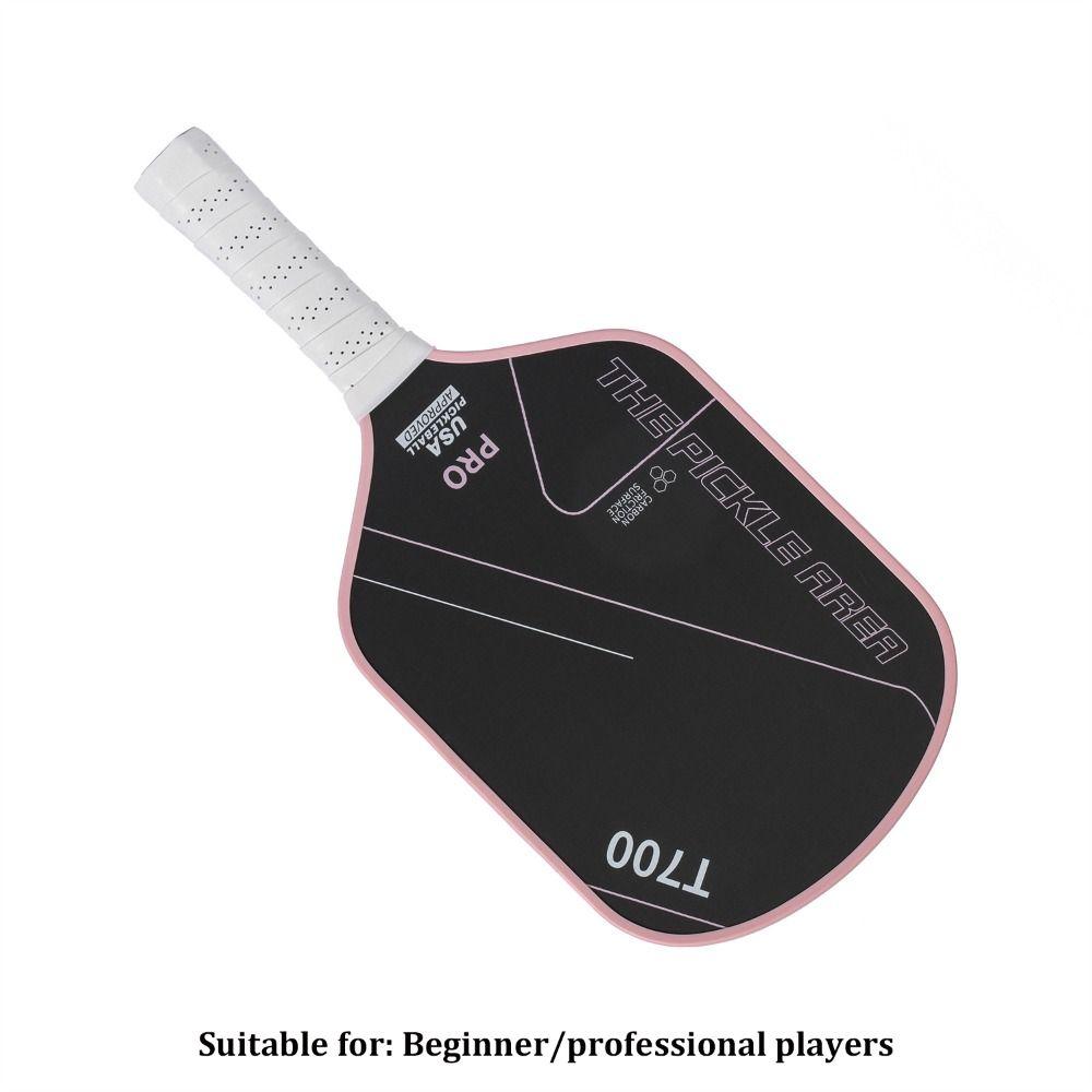 T700 Pickleball Rackets Carbon Fiber Professional Game Supplies Durable Pickle Ball Paddle