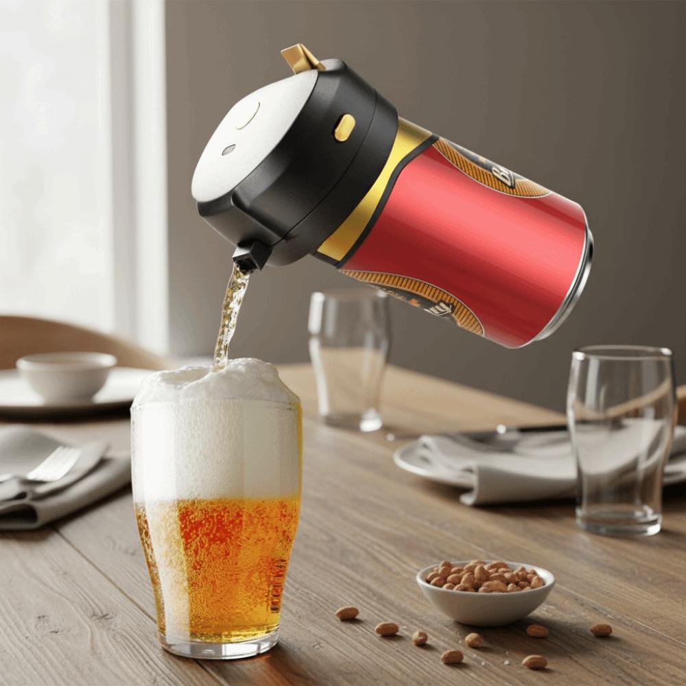 Ultrasonic Vibration Canned Beer Foam Maker Professional Beer Server Beer Foam Machine Dinner