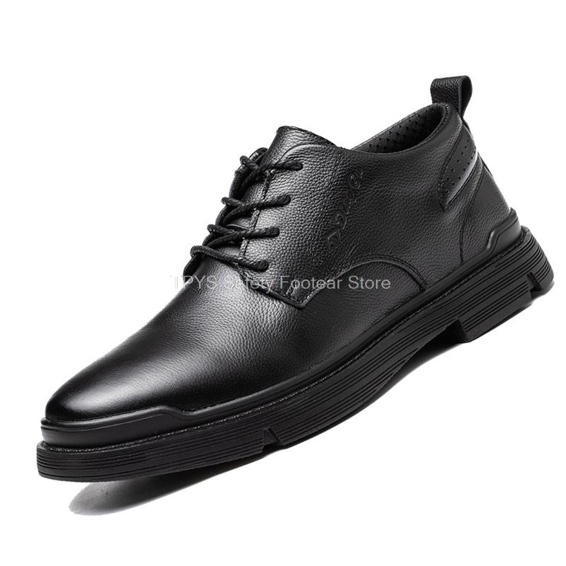 Модная мужская рабочая защитная обувь, неразрушимая рабочая обувь, кроссовки, мужская водонепроницаемая защитная обувь, устойчивая к проколам