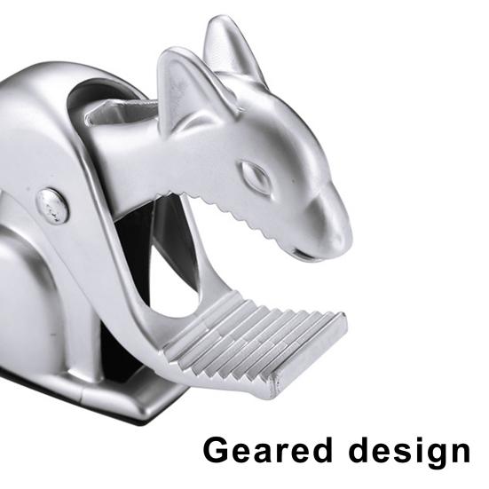 Щелкунчик для грецких орехов пекан в форме белки из цинкового сплава, открывалка для ореховой скорлупы, нескользящая конструкция