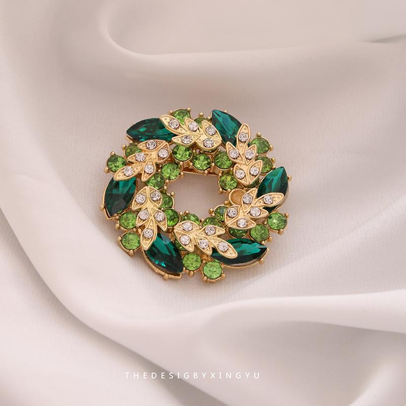 Элегантная брошь в виде золотого жемчужного колоса: Универсальный, Высококлассный Аксессуар для Женщин