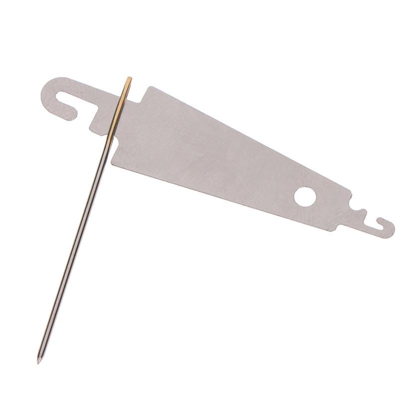 30 шт. иглы для ручного шитья с золотым глазом, иглы для вышивки крестом с нитевдевателем