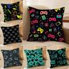 Cool Game Lovers Handle Print Pillow Case Printing Pillowcase Living Room Sofa Cushion Cover Bedroom Room Decor