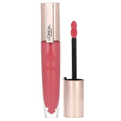 L'Oréal, Glow Paradise, Night-in-Gloss, 90 Rosy Utopia, Блеск для губ 1