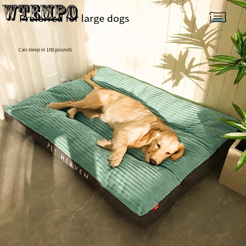 Ортопедическая кровать для собак 3XL, моющееся кресло для отдыха домашних животных, изготовлено из полиэфирного волокна, подходит для крупных пород, удобно для сна, всесезонное