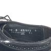 70-е 1978 Винтаж Florsheim Размер 10B 26.5 27.5см Полный Броги с крылом Черный(ИСПОЛЬЗОВАЛ)