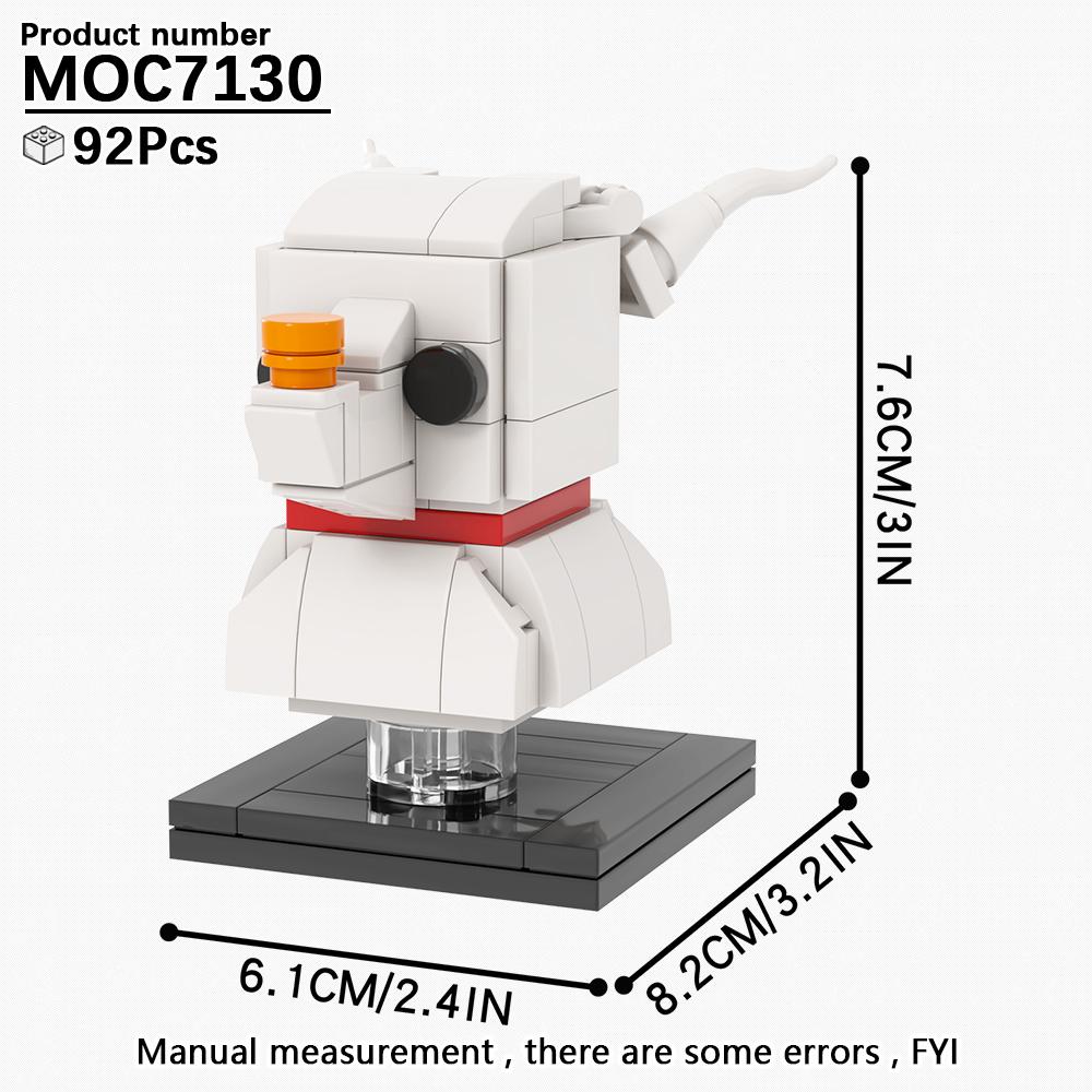 MOOXI Серия Животные MOC Кирпич Панда Тигр Кот Кирпичноголовый Ser Модель Взрослые Строительный блок Детские Образовательные Игрушки Для Детей Подарок