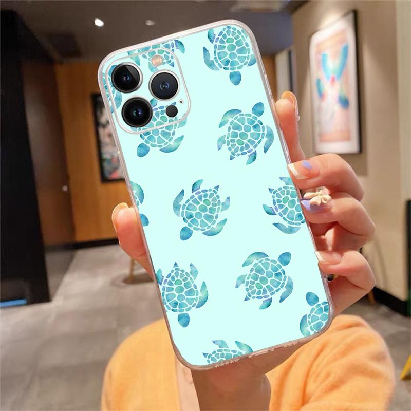 Чехол для телефона Морские черепахи Carcasa Funda Для iPhone 17 Pro Max Air 17 16 15 14 13 Pro Max 15 16 Pro 15Plus