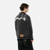 Evisu Джинсовая куртка с вышивкой SS24 Мужские куртки Черный 2ESHTM4DJ8003RXDP