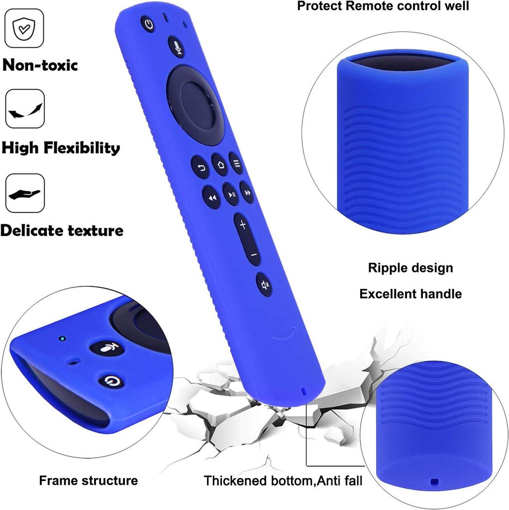 Suitable for Fire TV Stick 4K TV Stick 2GEN Remote Silicone Case Protective Cover Skin Firestick Remote Cover Glow In the Dark