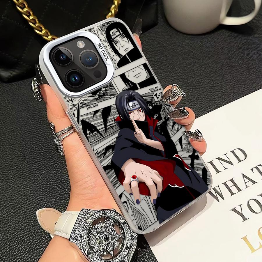 Soft Shell Phone Case for iPhone 11 12 13 Pro Max 16e 14 15 16 Plus Anime Narutos Cool