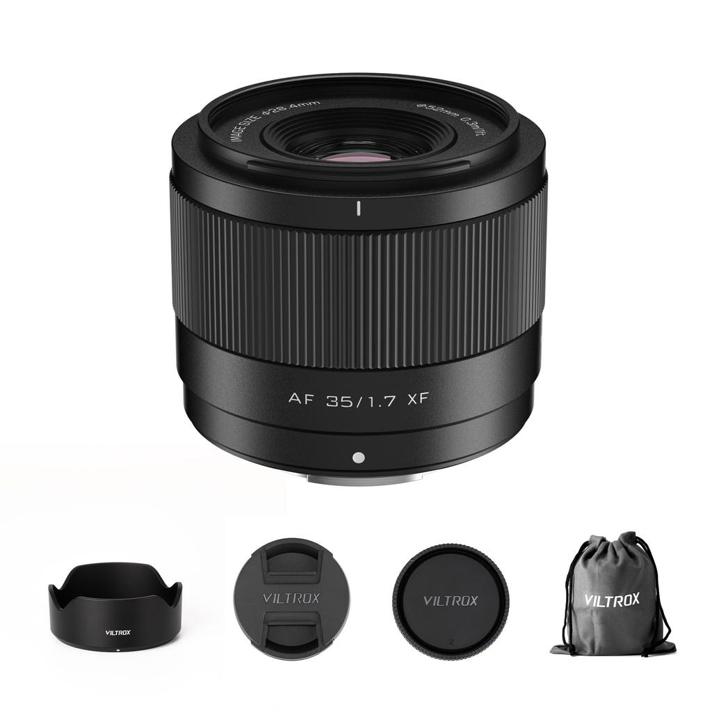 VILTROX AF 35mm Compact and large aperture Compatible with Fujifilm mirrorless cameras such as F1.7 X-mount lens. lightweight, APS-C, 1.7. X-mount