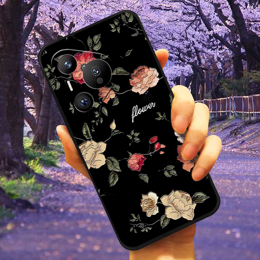Чехол для Huawei Pura 70 с тиснением Сова 3D Рельефный Силиконовый Мягкий Задний Чехол для Huawei Pura 70Pro+ Чехол 70 pro 70 Ultra Оболочка С рисунком