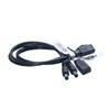 USB C к двойному DC-кабелю питания 5,5x2,1 мм 9 В 12 В 3 А для светодиодных лент, роутера, вентилятора, динамика, зарядки