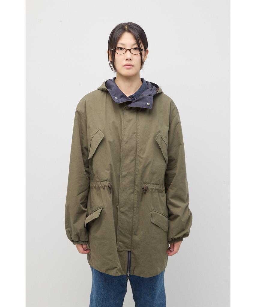 HATCHINGROOM Reversible Parka Khaki/Navy
