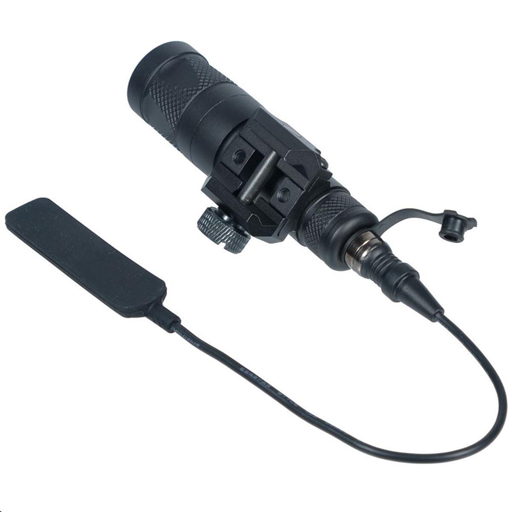1PC 140 Lumens Black M300V Scout Weapon Light 140 Lumens Mini LED With Flash