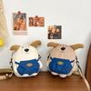 Children Nylon Cute Dog Shoulder Bag With Breathable And Durable Design For School Use