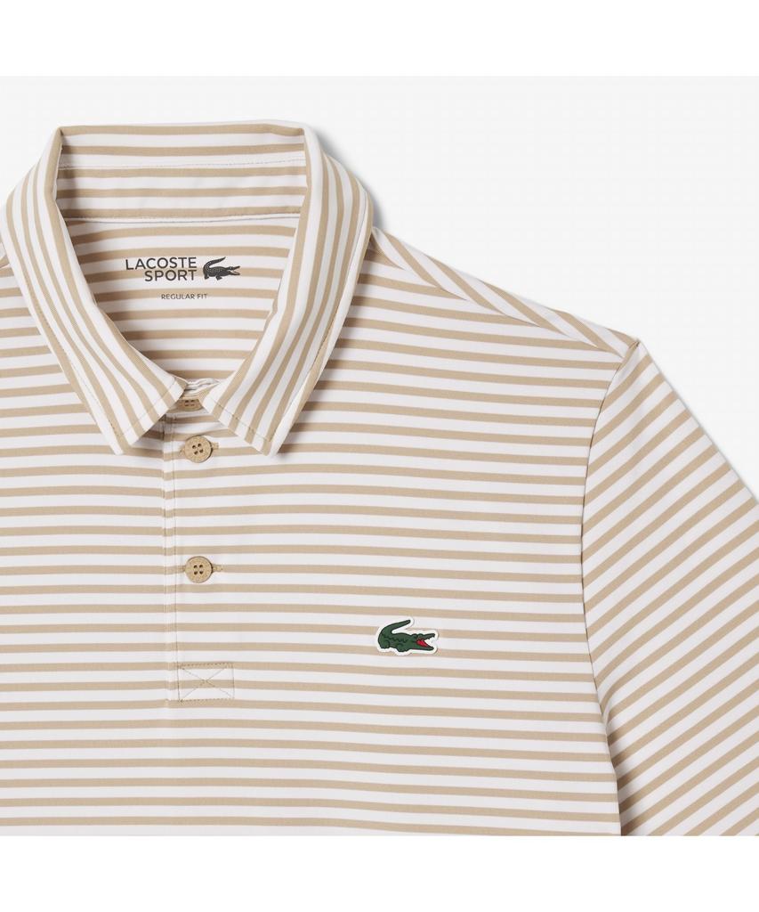 LACOSTE Men'S Golf Striped Short Sleeve Polo Shirt Dh7418-55N 7Ry