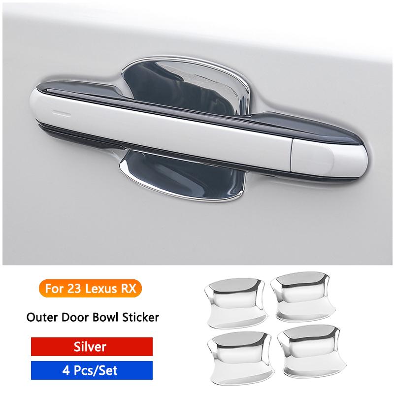 TAJIAN задний бампер автомобиля, противотуманные фары, декоративные наклейки, авто внешняя дверная ручка, дверная чаша, защитная внешняя отделка для Lexus 2023