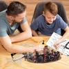 Piececool 3D Пиратский парусник «Месть Королевы» Металлическая нано-сборка Без клея Промежуточный орнамент Головоломка, Металл, Анны II, Корабль, Корабль, Головоломка, Требуется,