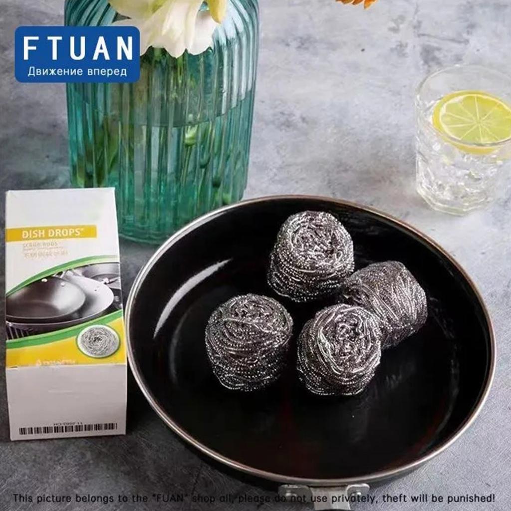 Мягкая проволочная щетка из нержавеющей стали для повседневной жизни, масляная емкость для уборки дома, без линьки шелка, кухня