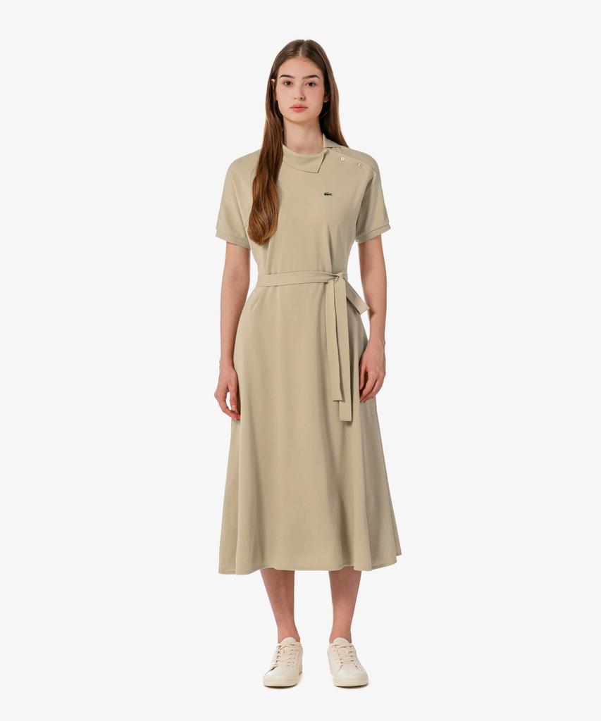 LACOSTE Women'S Diagonal Placket Polo Dress Ef508E-56G 02S