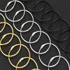 12PCS Circular Bathroom Curtain Rings Rust Proof Curtain Rings Curtain Hang Holder  Window Drapes