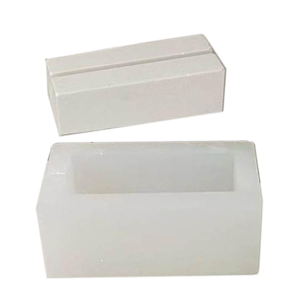 Silicone Epoxy Resin Mold Jewelry Making Mold Handmade Crafts Desktop Decorations Office Desk Card Holder Ornaments Mold