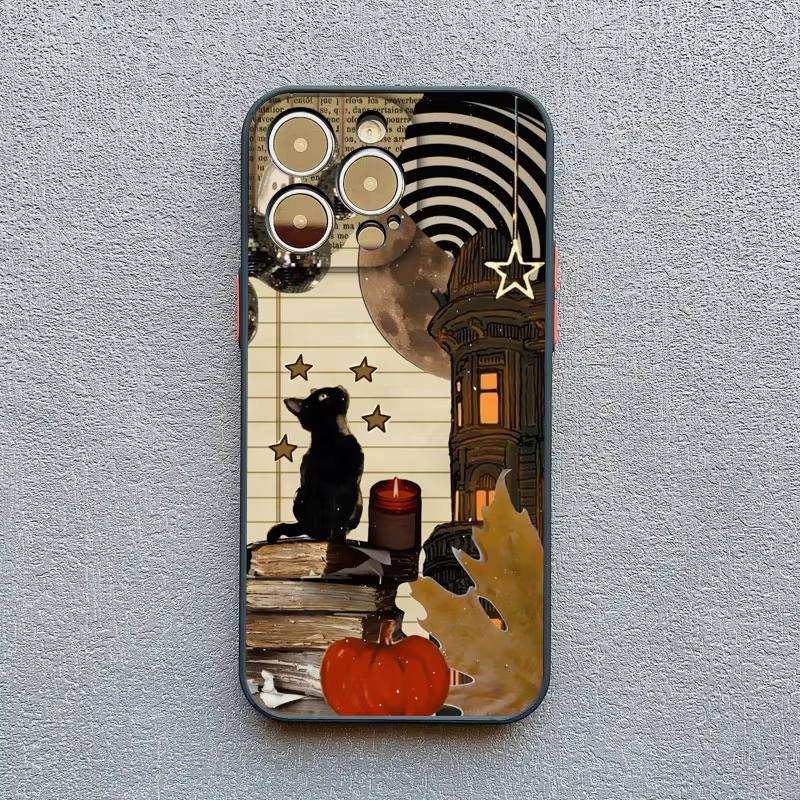 Чехол для телефона с абстрактным рисунком кота для iPhone 17 Pro Max 16 15 Pro Plus 14 13 Mini 12 11 XR XS 16E 17Air Ударопрочный чехол