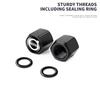 Car Wheel Tire Valve Stems Cap With Keychain For Volvo CX90 DZ0 