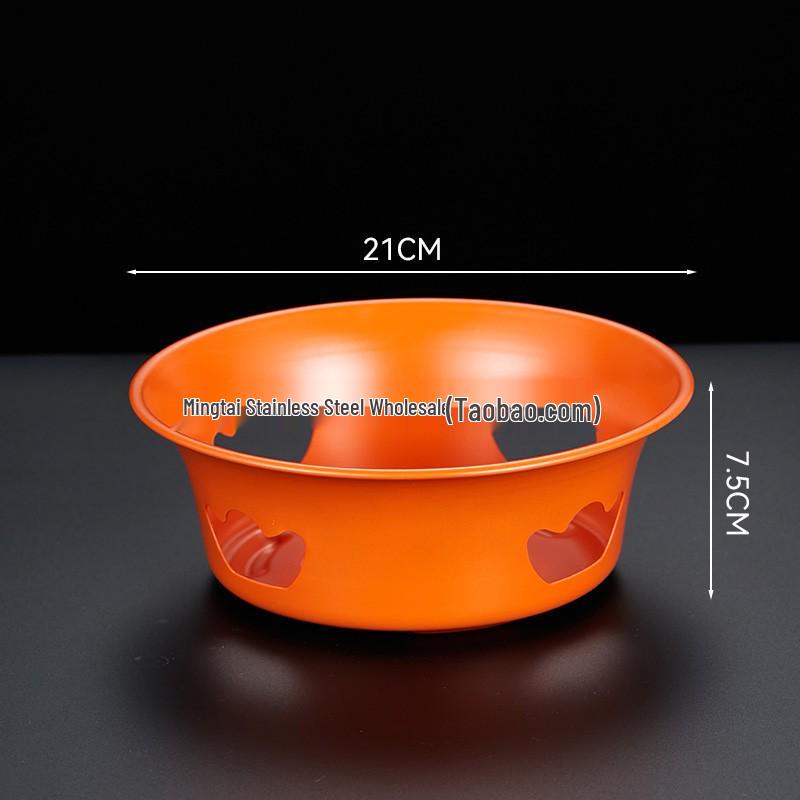Thickened Stainless Steel Hot Pot with Alcohol Stove