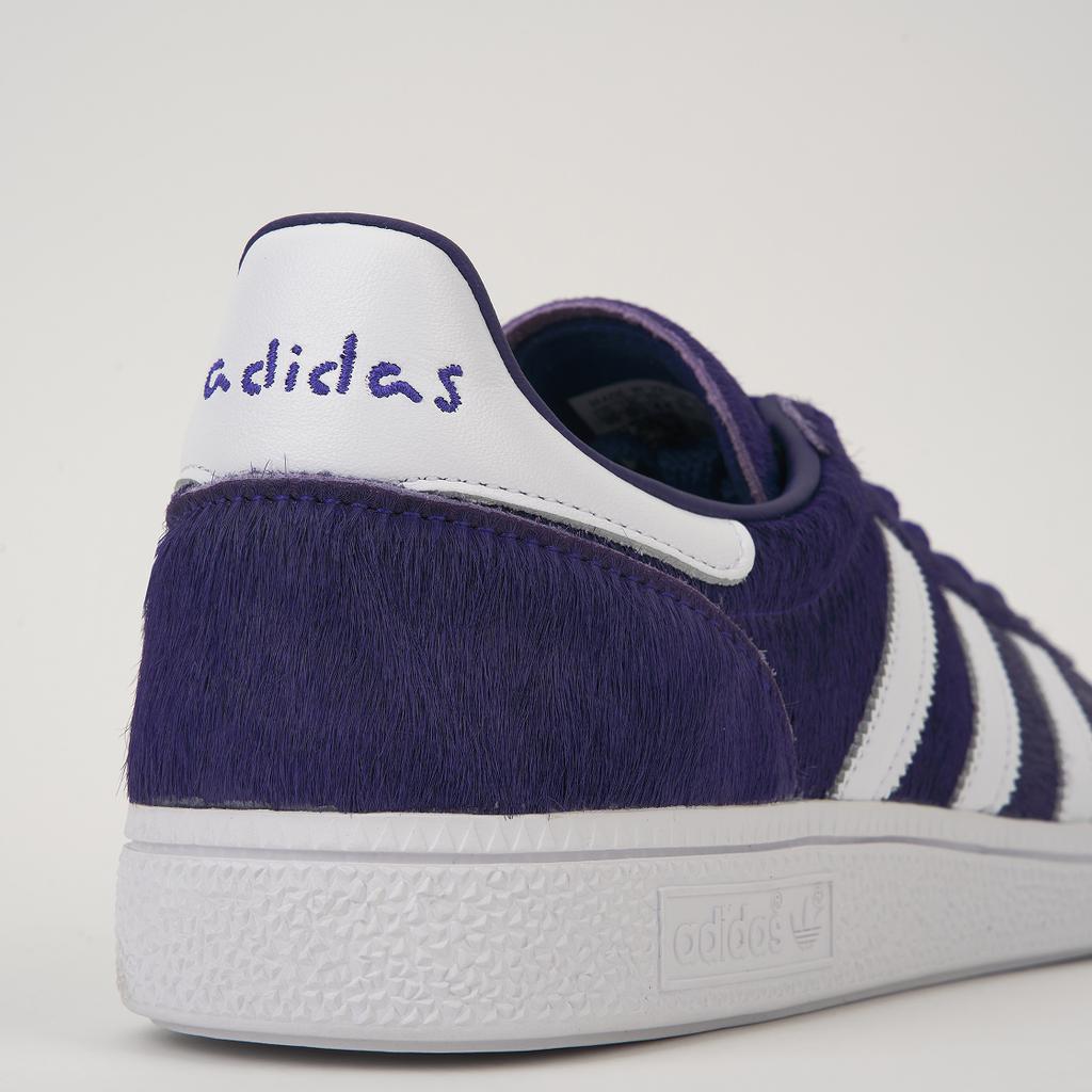adidas Набор для волос Handball Spezial Pony — студенческие фиолетовые кроссовки унисекс облачно-белые IH9984