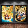 Classic Japanese Anime Dragon Ball Carot Wall Art Home Cartoon Characters
