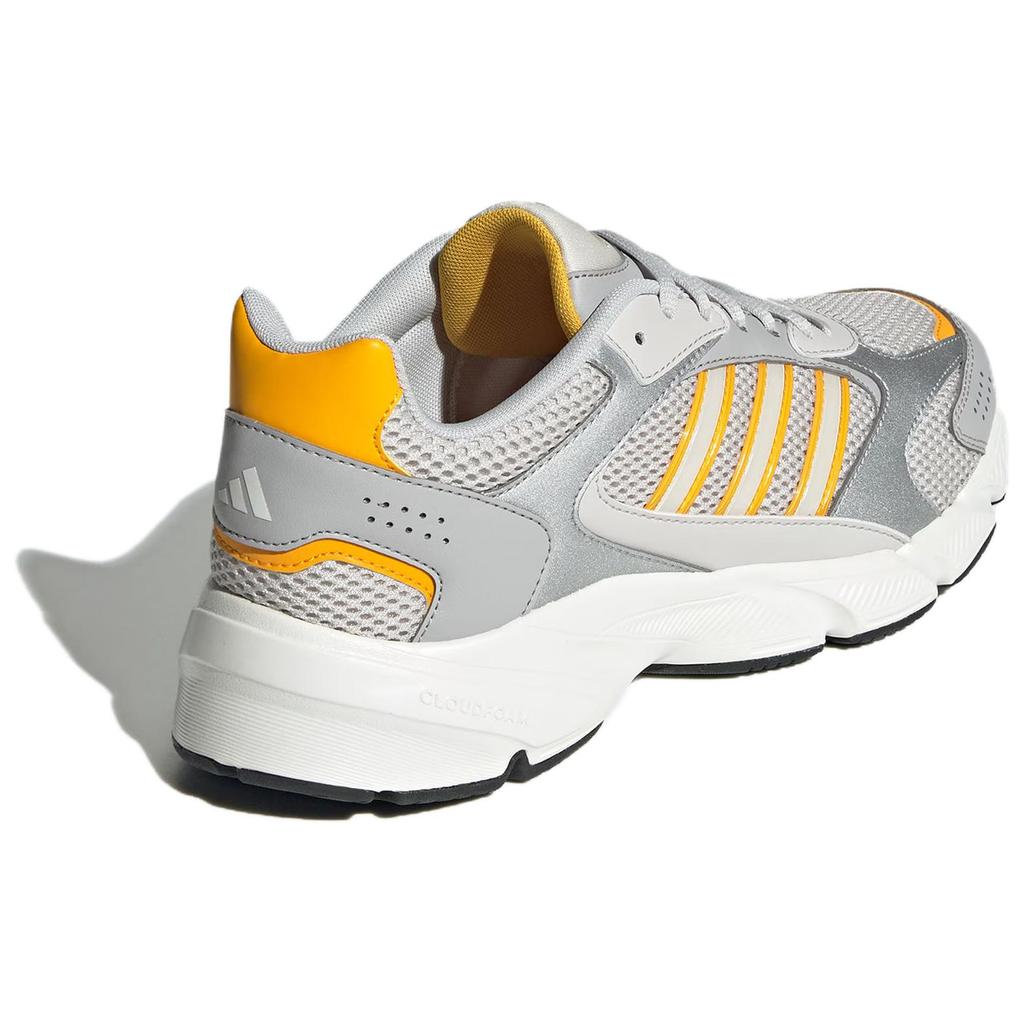 adidas Crazychaos 2000 Удобные Нескользящие Прочные Повседневные Кроссовки с Низким Верхом Унисекс Серебристо-Желтые JP5661