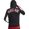 Nike Толстовка с капюшоном на молнии с логотипом и принтом сплошного цвета для детей CN6115-010