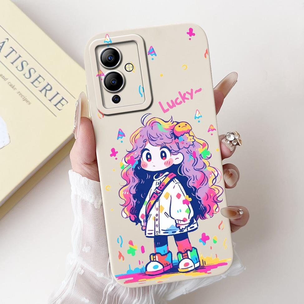Case For Infinix Note 12i Cover Silicone Cute Kawaii Luxury Flowers Shockproof Bumper Funda For Infinix Note12i X6819 Phone Case